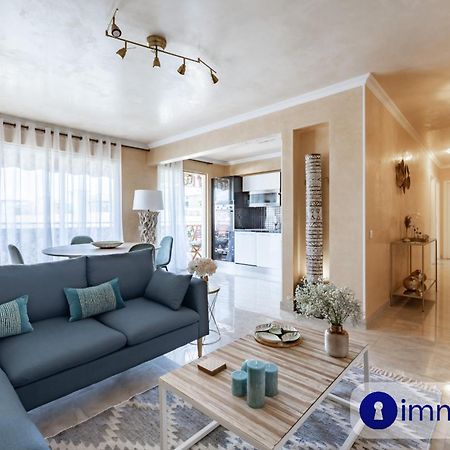 Air-Conditioned Apartment With Terrace Sea View Nice Exteriér fotografie