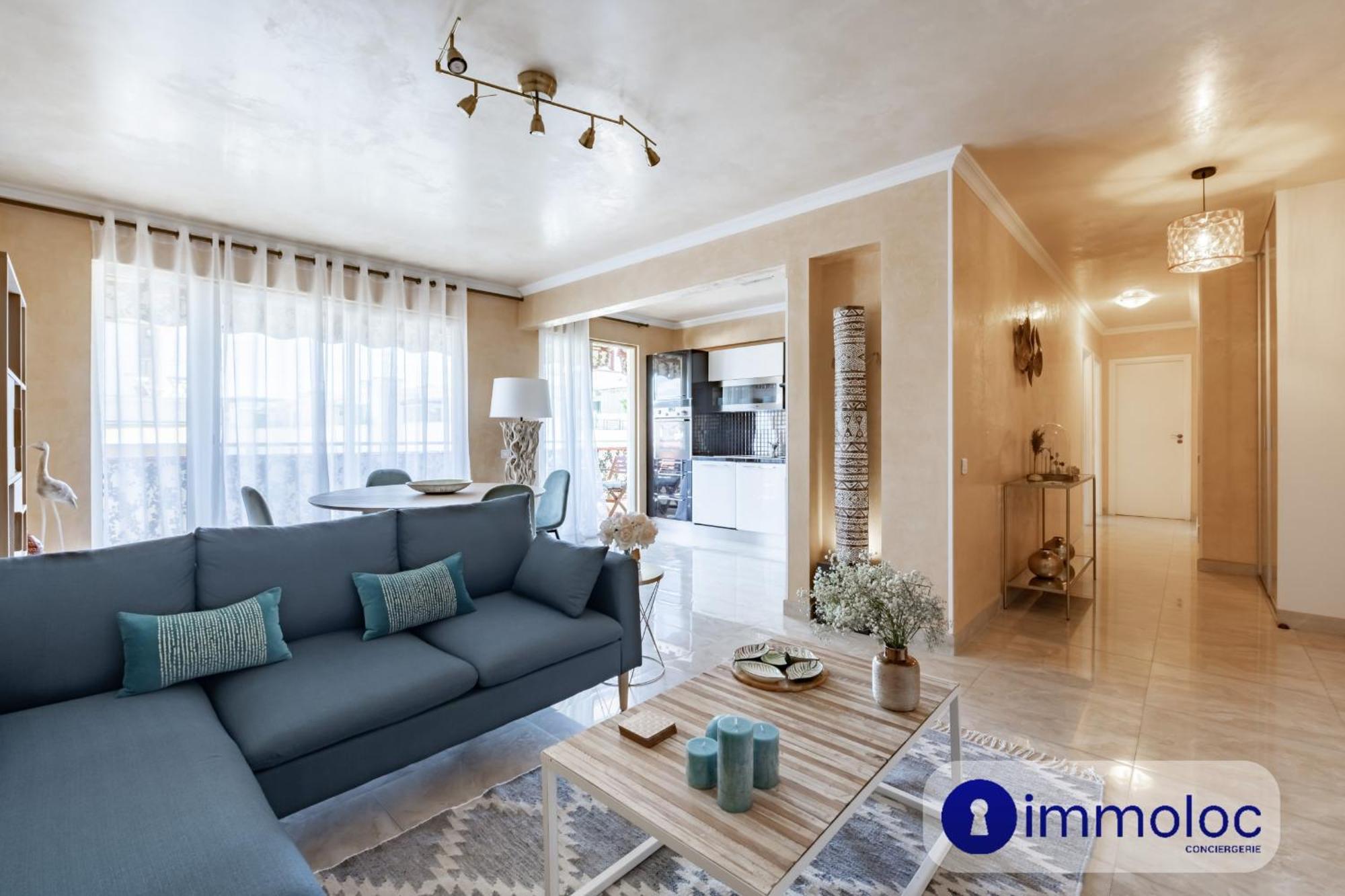 Air-Conditioned Apartment With Terrace Sea View Nice Exteriér fotografie